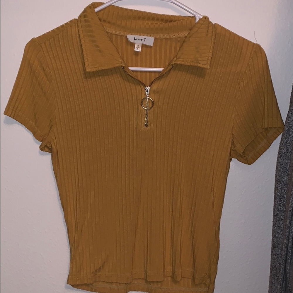 Yellow vintage cute shirt